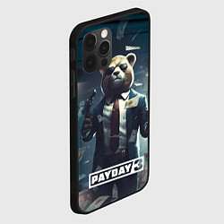 Чехол для iPhone 12 Pro Max Payday 3 bear, цвет: 3D-черный — фото 2