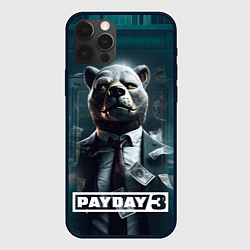 Чехол для iPhone 12 Pro Max Payday 3 bear, цвет: 3D-черный