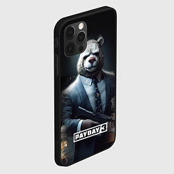 Чехол для iPhone 12 Pro Max Payday3 bear, цвет: 3D-черный — фото 2