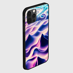 Чехол для iPhone 12 Pro Max Морское дно абстракция, цвет: 3D-черный — фото 2