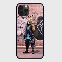 Чехол для iPhone 12 Pro Max Dude kangaroo - Bronx - New York, цвет: 3D-черный