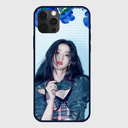 Чехол для iPhone 12 Pro Max Blackpink Jisoo, цвет: 3D-черный