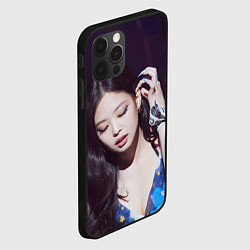 Чехол для iPhone 12 Pro Max Дженни блэкпинк, цвет: 3D-черный — фото 2