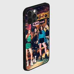 Чехол для iPhone 12 Pro Max Blackpink girls poster, цвет: 3D-черный — фото 2