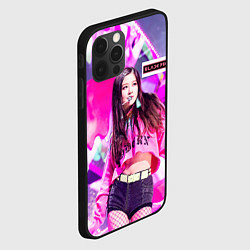 Чехол для iPhone 12 Pro Max Rose Blackpink, цвет: 3D-черный — фото 2