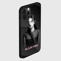 Чехол для iPhone 12 Pro Max Jisoo black, цвет: 3D-черный — фото 2