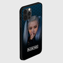 Чехол для iPhone 12 Pro Max Kpop blackpink Rose, цвет: 3D-черный — фото 2