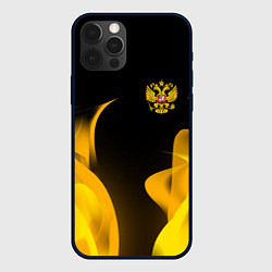 Чехол для iPhone 12 Pro Max Russian style fire, цвет: 3D-черный