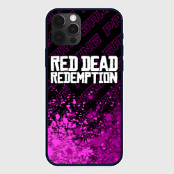 Чехол для iPhone 12 Pro Max Red Dead Redemption pro gaming: символ сверху, цвет: 3D-черный
