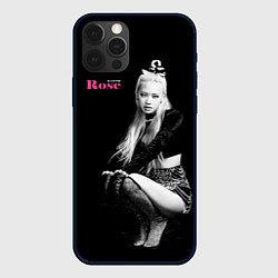 Чехол для iPhone 12 Pro Max Blackpink Rosanna, цвет: 3D-черный