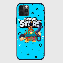 Чехол для iPhone 12 Pro Max 8bit ghost skin, цвет: 3D-черный