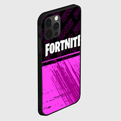 Чехол для iPhone 12 Pro Max Fortnite pro gaming: символ сверху, цвет: 3D-черный — фото 2