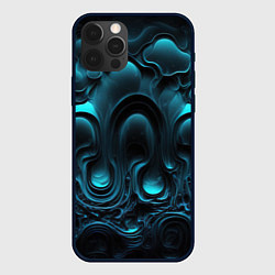 Чехол для iPhone 12 Pro Max Космическая текстура, цвет: 3D-черный