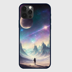 Чехол для iPhone 12 Pro Max Величие космоса, цвет: 3D-черный