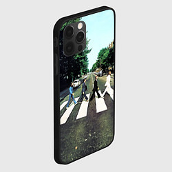 Чехол для iPhone 12 Pro Max The Beatles альбом Abbey Road, цвет: 3D-черный — фото 2