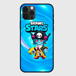 Чехол для iPhone 12 Pro Max Зомби пиратка Биби, цвет: 3D-черный