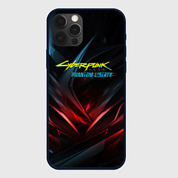 Чехол для iPhone 12 Pro Max Cyberpunk abstract dark, цвет: 3D-черный