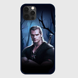 Чехол для iPhone 12 Pro Max Ведьмак - Генри Кавилл, цвет: 3D-черный