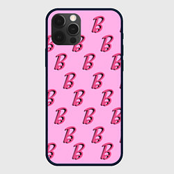 Чехол для iPhone 12 Pro Max B is for Barbie, цвет: 3D-черный