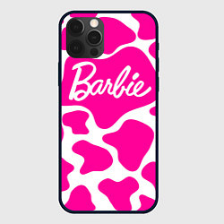Чехол для iPhone 12 Pro Max Животный паттерн - Барби, цвет: 3D-черный
