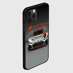 Чехол для iPhone 12 Pro Max Audi sport - racing car - extreme, цвет: 3D-черный — фото 2