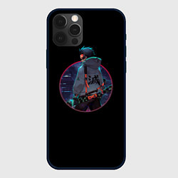 Чехол для iPhone 12 Pro Max Киберпанк Танджиро, цвет: 3D-черный