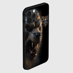 Чехол для iPhone 12 Pro Max Baldurs Gate 3 оборотень, цвет: 3D-черный — фото 2