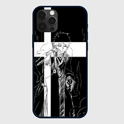 Чехол для iPhone 12 Pro Max Ичиго и занпакто - Блич, цвет: 3D-черный