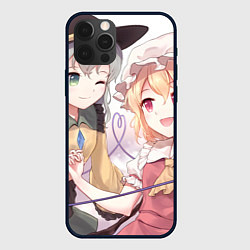 Чехол для iPhone 12 Pro Max Touhou Project Койши Комейдзи и Фландр Скарлет, цвет: 3D-черный