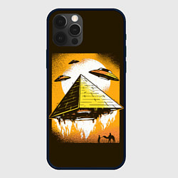Чехол для iPhone 12 Pro Max Pyramid launch, цвет: 3D-черный