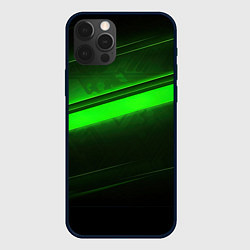 Чехол iPhone 12 Pro Max Green line