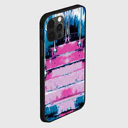 Чехол для iPhone 12 Pro Max Ladder - art - texture, цвет: 3D-черный — фото 2