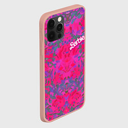 Чехол для iPhone 12 Pro Max Barbie - fashion pattern, цвет: 3D-светло-розовый — фото 2