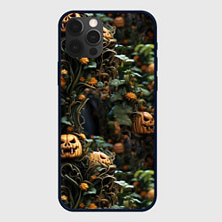 Чехол для iPhone 12 Pro Max Hallowen приходит, цвет: 3D-черный