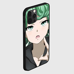 Чехол для iPhone 12 Pro Max One Punch Man Тацумаки, цвет: 3D-черный — фото 2