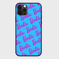 Чехол для iPhone 12 Pro Max Barbie pattern, цвет: 3D-черный