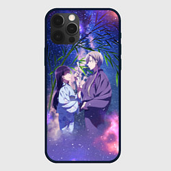 Чехол для iPhone 12 Pro Max Kiyoka Kudou and Miyo Saimori, цвет: 3D-черный