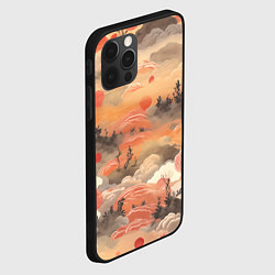 Чехол для iPhone 12 Pro Max Japen pattern, цвет: 3D-черный — фото 2