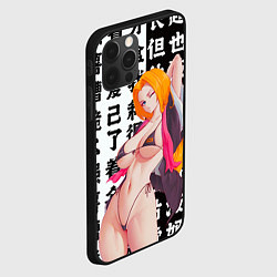 Чехол для iPhone 12 Pro Max Рангику Мацумото - Блич, цвет: 3D-черный — фото 2