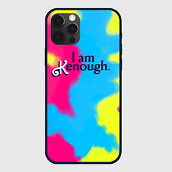 Чехол для iPhone 12 Pro Max I Am Kenough Tie-Dye, цвет: 3D-черный