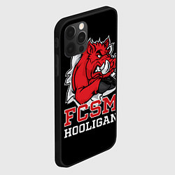 Чехол для iPhone 12 Pro Max FCSM hooligan, цвет: 3D-черный — фото 2