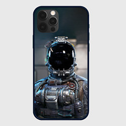 Чехол для iPhone 12 Pro Max Starfield astronaut, цвет: 3D-черный