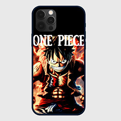 Чехол для iPhone 12 Pro Max Злой Луффи из One Piece, цвет: 3D-черный