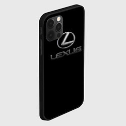 Чехол для iPhone 12 Pro Max Lexus brend sport, цвет: 3D-черный — фото 2