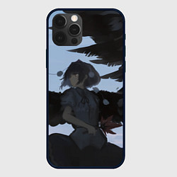 Чехол для iPhone 12 Pro Max Touhou Project Aya Шамеймару, цвет: 3D-черный