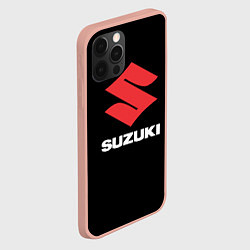 Чехол для iPhone 12 Pro Max Suzuki sport brend, цвет: 3D-светло-розовый — фото 2