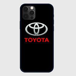 Чехол для iPhone 12 Pro Max Toyota sport car, цвет: 3D-черный