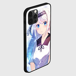 Чехол для iPhone 12 Pro Max Kaguya-sama wa Kokurasetai Кей Широгане, цвет: 3D-черный — фото 2