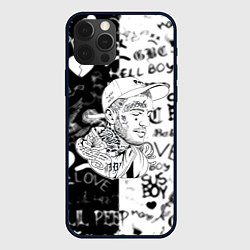 Чехол для iPhone 12 Pro Max Lil peep logo rap, цвет: 3D-черный