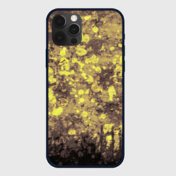 Чехол для iPhone 12 Pro Max Грязно-желтая осень, цвет: 3D-черный